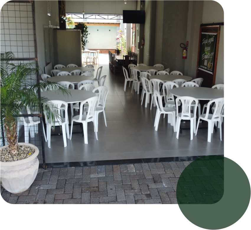 Mesas e Cadeiras